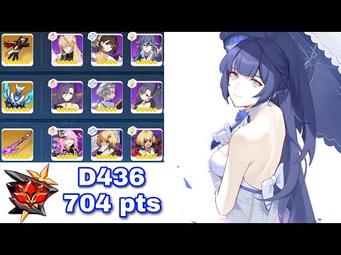 [Honkai Impact 3] Ex-Abyss Red Lotus (D436) - Herrscher of Corruption 704 pts - HS(S0) SI VB Dudu 3*