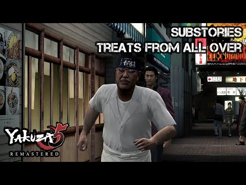 Yakuza 5 Remastered | Akiyama Substories - Treats from All Over