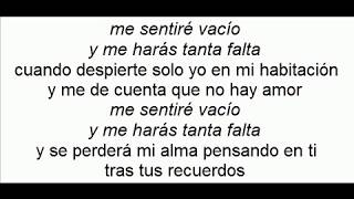 No alcanzo victor manuelle con letra