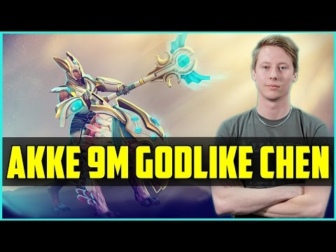 [A]kke 9m Godlike Chen | Dota 2 Ranked Gameplay