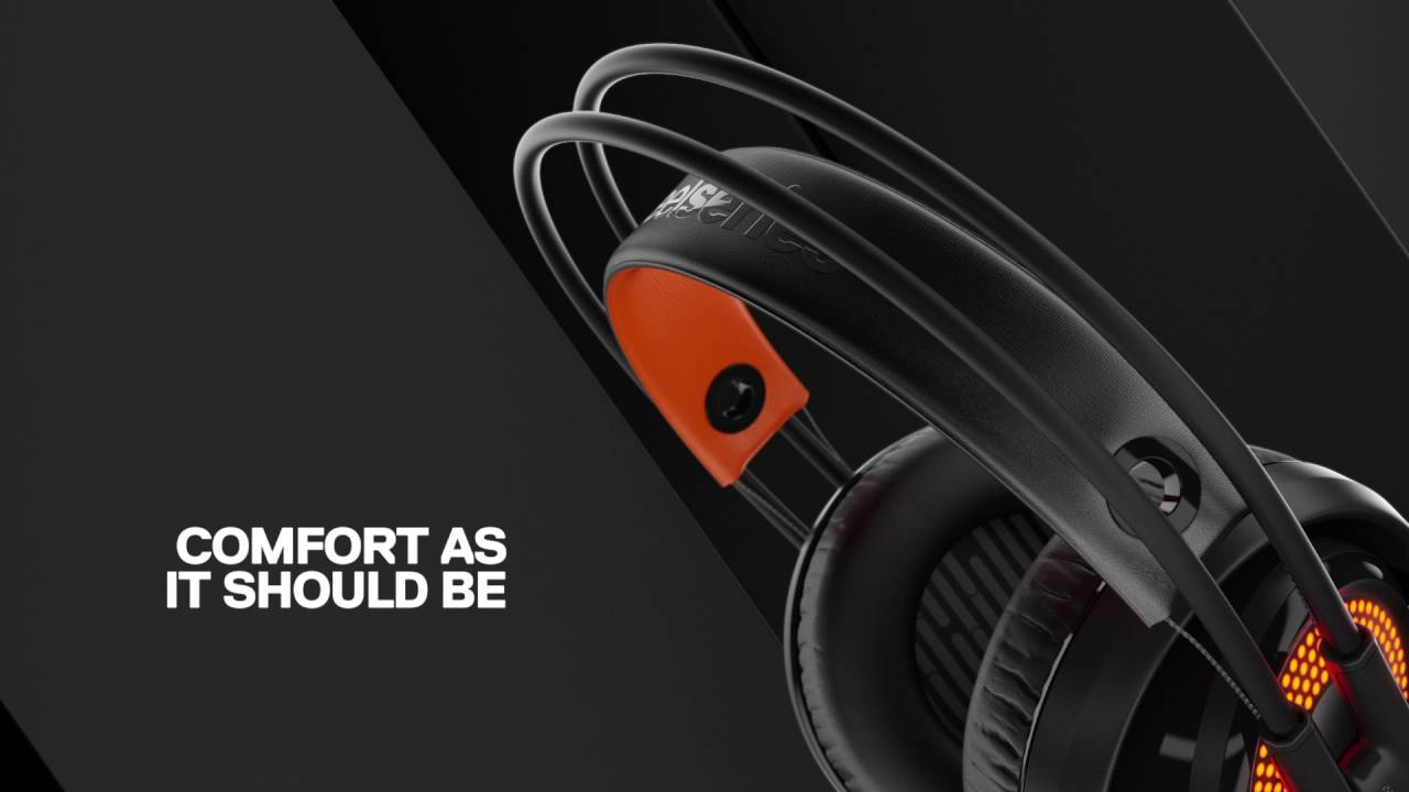 Наушники с микрофоном Steelseries Siberia 350 белый 1.5м мониторы оголовье (51204) архив