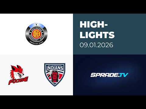 09.01.2026 - Highlights - Füchse Duisburg vs. Hannover Indians