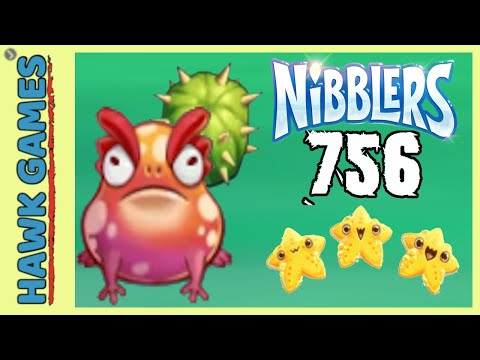 Fruit Nibblers Level 756 - 3 Stars Walkthrough, No Boosters