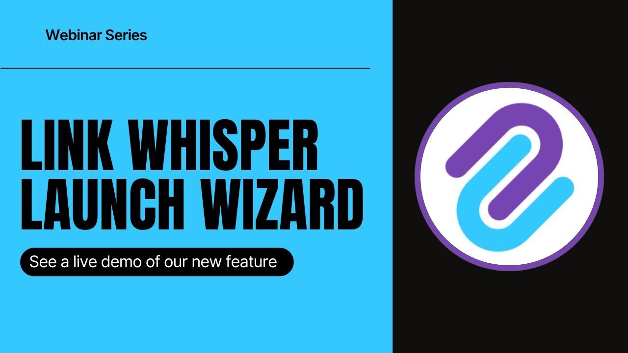 Launch Wizard / One Click Setup Webinar