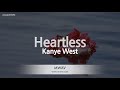 Kanye West-Heartless (Melody) [ZZang KARAOKE]