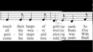 It Came upon the Midnight Clear - Alto Only - Learn How to Sing Christmas Carols