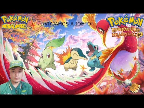 POKÉMON ORO HEARTGOLD MEGALOCKE Ep. 1. - ¡VIAJAMOS A JHOTO! Editado resubido