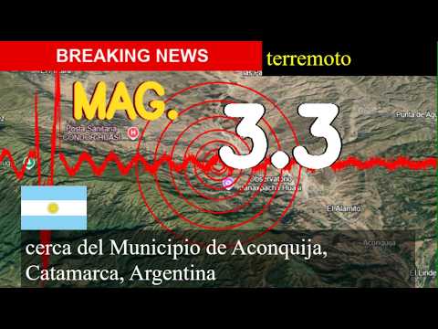 😱🚨 Terremoto cerca del Municipio de Aconquija, Catamarca, Argentina actualizaciones en vivo hoy: un