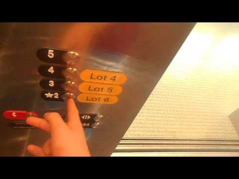 elevator at parking garage