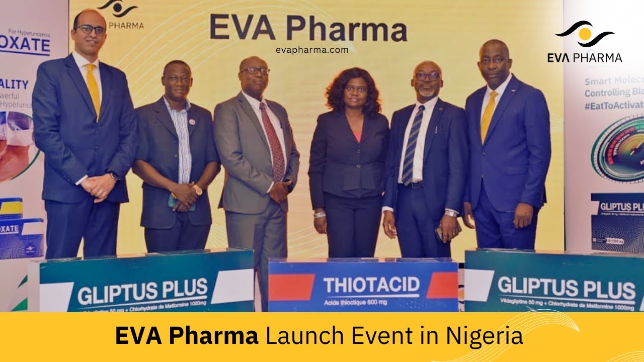 EVA Pharma Launches its Products' Portfolio in Nigeria