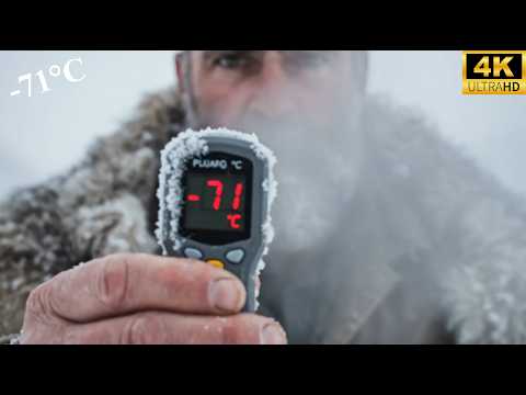 I Endured a −71°C Blizzard Extreme Off Grid Winter Survival in a Transparent Hot Tent