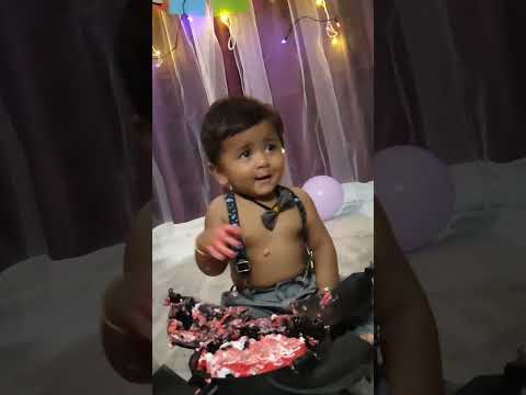 Ridan Cake smash #trending #shortvideo #reels #birthday