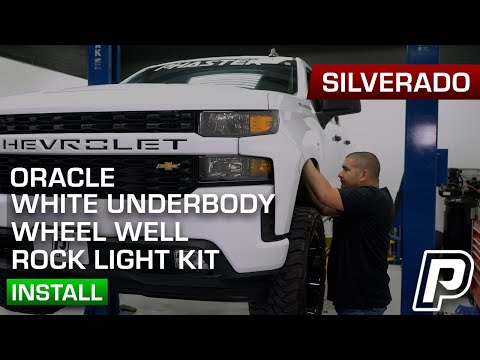2019-2021 Silverado Oracle Wheel Well Rock Lights - Phastek Install