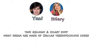 Yani Gellman &amp; Hilary Duff (Paolo &amp; Isabella) - What Dreams Are Made Of (Ballad Version)