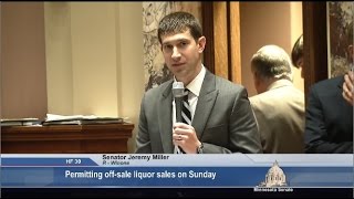Senate Passes Bill Allowing Off-Sale Liquor Sales on Sunday