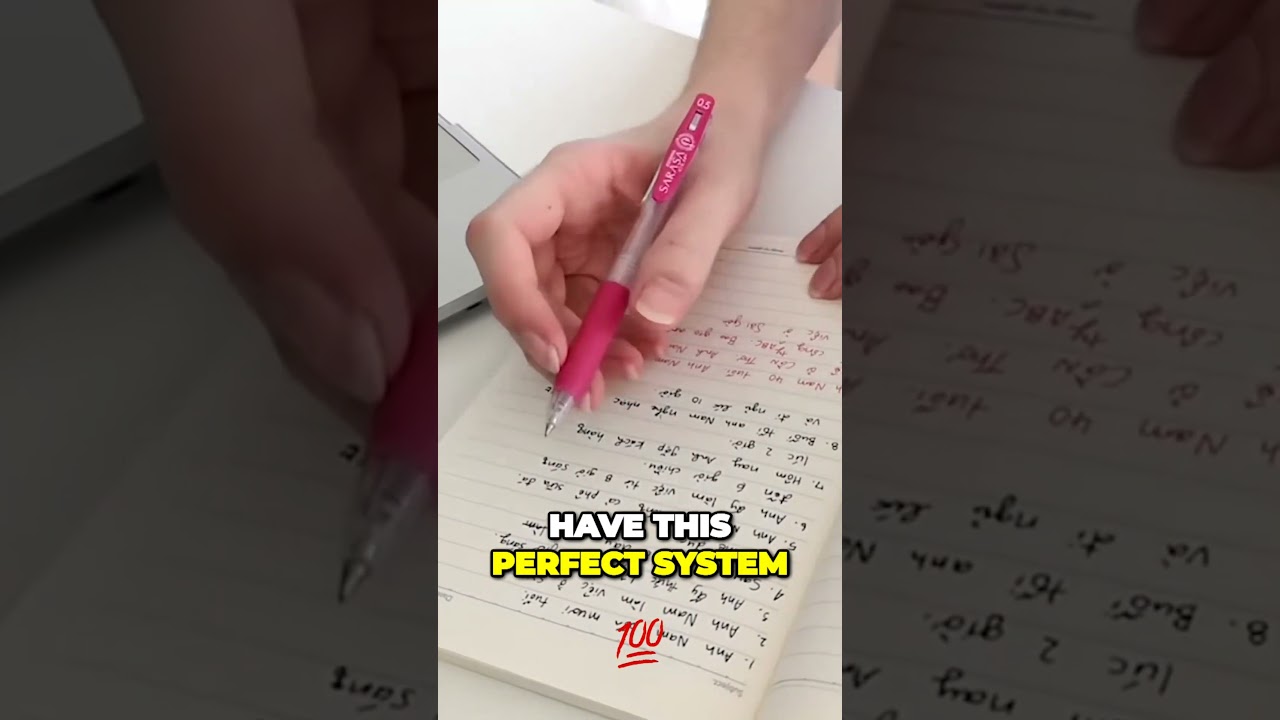 No to perfection: How I take notes when learning a langauge  #languagelearning #polyglot