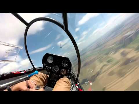 5 Hour flight Above Germany in the LS-4