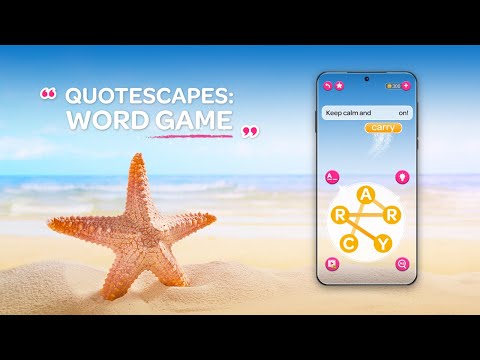 Quotescapes: Word Game video