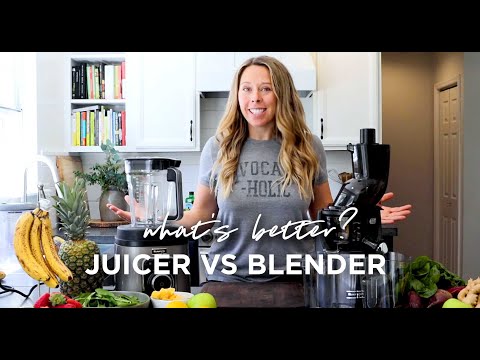 Juicer vs Blender  | Which is healthier and right for me?