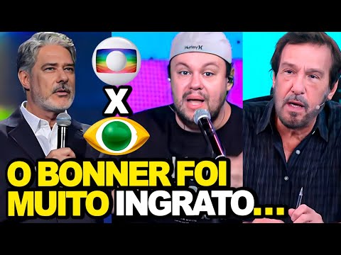 PÂNICO REAGE A TRETA ENTRE GLOBO X BAND APÓS DECLARAÇÃO DE WILLIAM BONNER