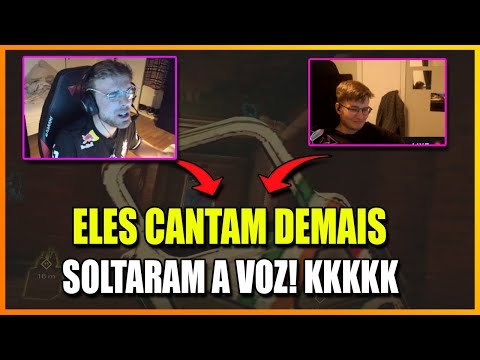ALEMAO E O DOKI CANTANDO MUITO 🤣🤣🎤🎤 - R6 CLIPS