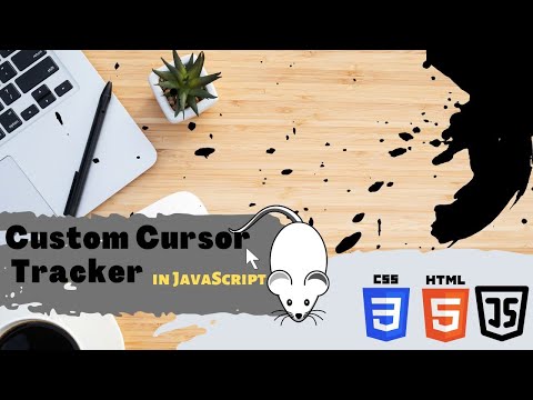Create Interactive Custom Cursor Html Css Javascript Custom_cursor Interactive_cursors