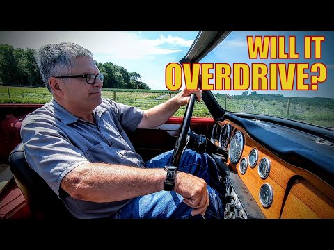 Triumph TR4 OVERDRIVE Solenoid Adjustment - DOES IT WORK? | Wegs Garage