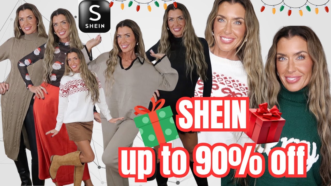 SHEIN Black Friday Deals | Elenzga,ROMWE, HKSLYM TRY ON HAUL | Black Friday HUGE SALE |UP TO 90% OFF