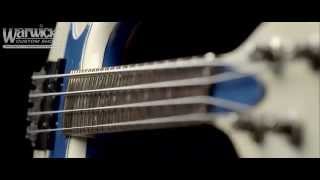 Video thumbnail for Warwick Custom Shop Masterbuilt - Streamer CV Aged White finish by Framus & Warwick