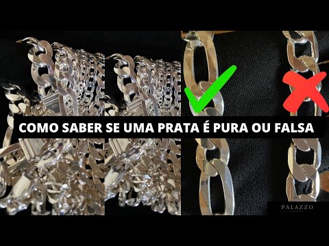Como saber se uma prata é verdadeira ou falsa