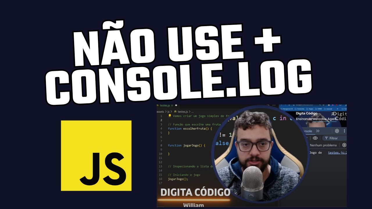 PARA DE USAR CONSOLE.LOG!!!!