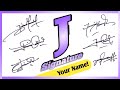 J Signature style। Most request signature J। Best signature Tutorial
