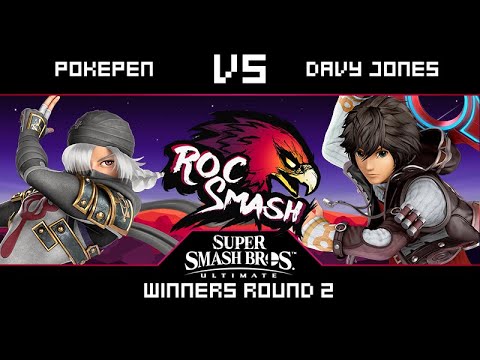 Pokepen (Shiek) vs Davy Jones (Shulk) | Roc Smash Holiday Bash - SSBU Winners Round 1