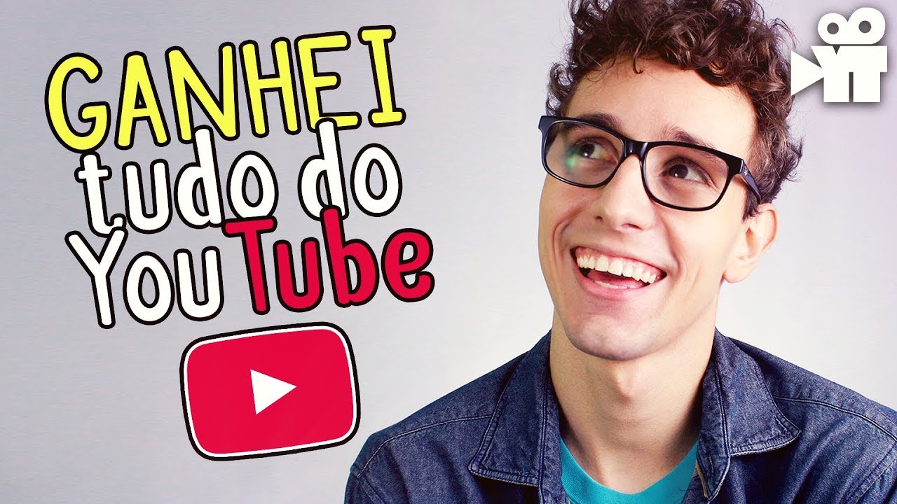 Todos os presentes que já ganhei do YouTube