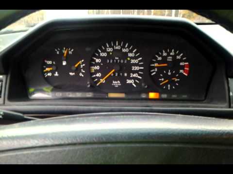 Mercedes Benz 400E 420E w124 -93 driving/sound v8