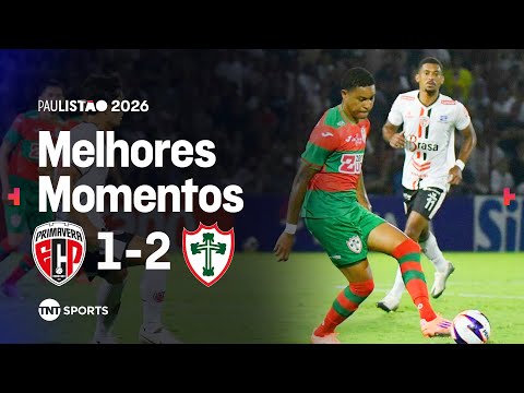 LUSA VENCE DE VIRADA! PRIMAVERA 1X2 PORTUGUESA - MELHORES MOMENTOS - PAULSITÃO 2026