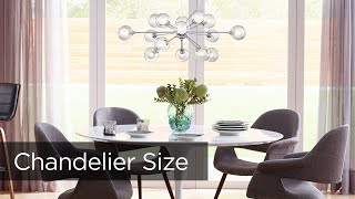 Chandelier Size Guide