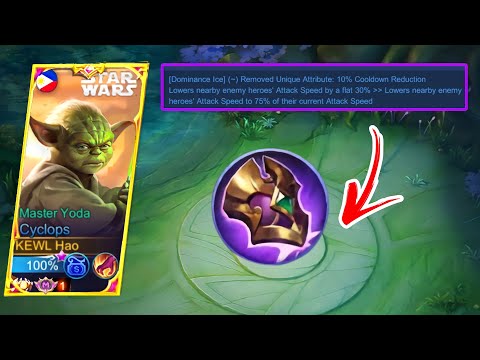 CYCLOPS NEW DOMINANCE ICE BUILD! (easy counter marksman meta)