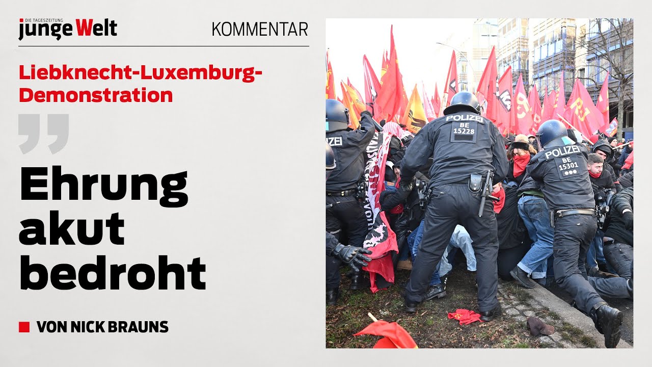 Droht ein Verbot der Luxemburg-Liebknecht-Ehrung?