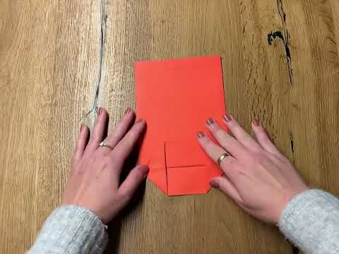Tüte / Sackerl DIY Adventskalender - Bastel Anleitung