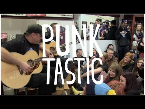 EXCLUSIVE - Less Than Jake - Less Than Jake In-Store Gig At Johnny Cupcakes, London