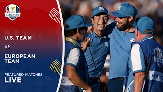 LIVE | Featured Matches | 2023 Ryder Cup Day 1