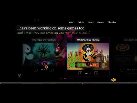 3D Portfolio - Demo Video