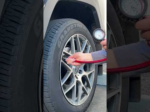How to check tire pressure