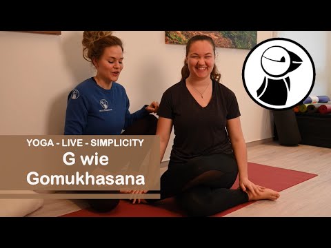 YOGA Tutorial ABC - Video Nr. 67 - G wie Gomukhasana das Kuhgesicht