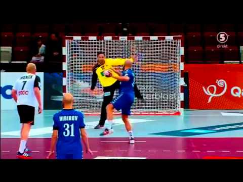 Heinevetter vs Igropulo ( 7 meters Qatar 2015)