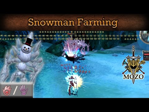 Snowman Farming - Guild Wars Elementalist Farm E/Me, HM