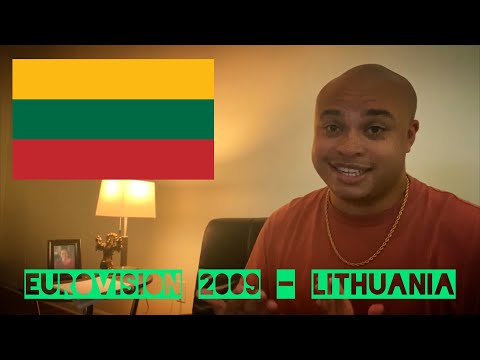 EUROVISION 2009 LITHUANIA REACTION - 23rd place “Love” Sasha Son