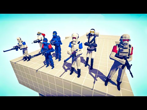 COMBINE SOLDIERS vs 100x UNITS -🏹 Totally Accurate Battle Simulator -  TABS