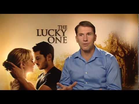 The Lucky One Interview - Novelist Nicholas Sparks